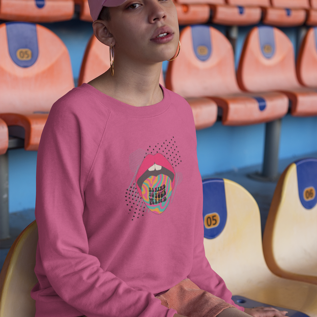 Sweat-shirt Soyez gentil, libérez votre esprit 