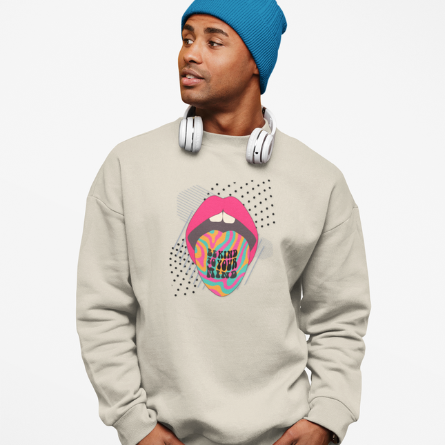 Sweat-shirt Soyez gentil, libérez votre esprit 