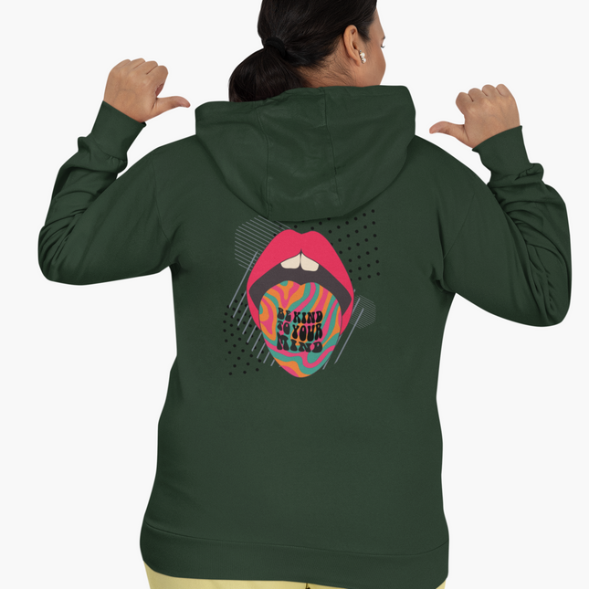 Be Kind to Your Mind Zip Hoodie