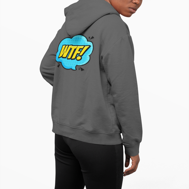 WTF! Full Zip Hoodie - Fun and Casual Wear