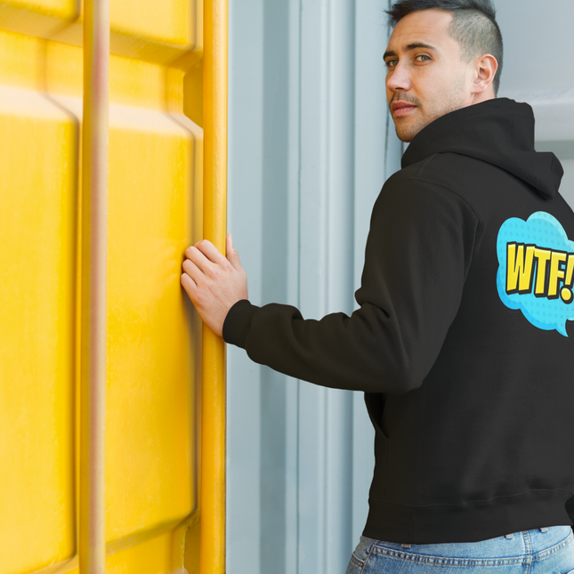 WTF! Full Zip Hoodie - Fun and Casual Wear