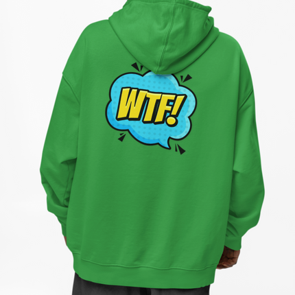 WTF! Full Zip Hoodie - Fun and Casual Wear