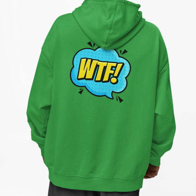 WTF! Full Zip Hoodie - Fun and Casual Wear