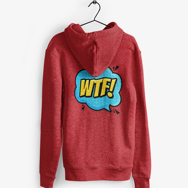 WTF! Full Zip Hoodie - Fun and Casual Wear
