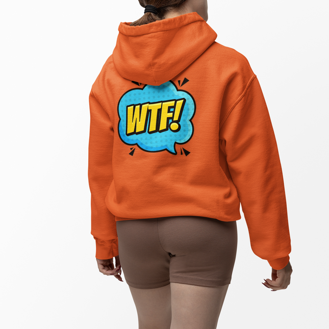 WTF! Full Zip Hoodie - Fun and Casual Wear