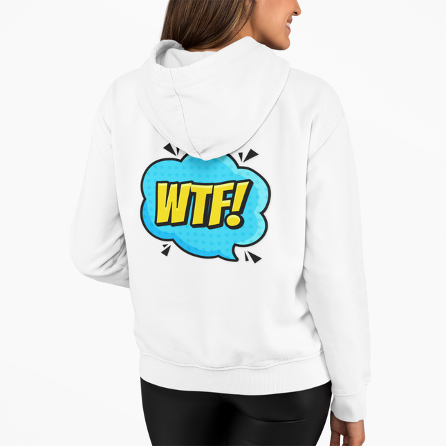WTF! Full Zip Hoodie - Fun and Casual Wear