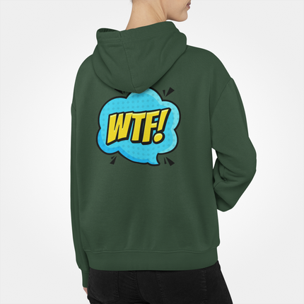 WTF! Full Zip Hoodie - Fun and Casual Wear