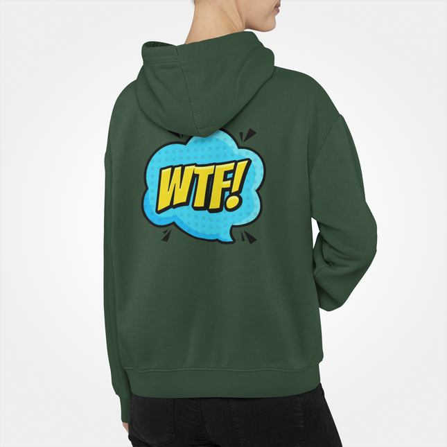 WTF! Full Zip Hoodie - Fun and Casual Wear