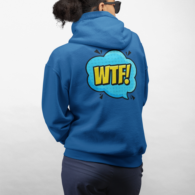 WTF! Full Zip Hoodie - Fun and Casual Wear