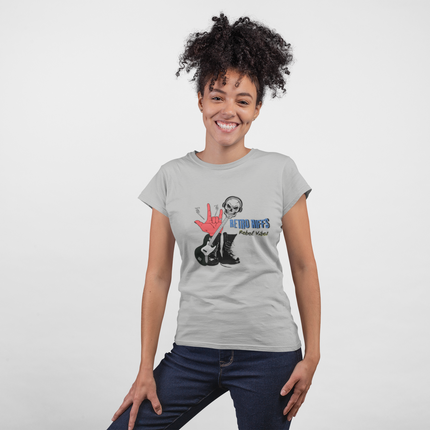 T-shirt sculpté Retro Riffs Rebel Vibes 
