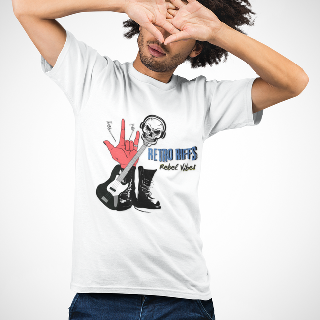 Retro Riffs and Rebel Vibes Classic Tee