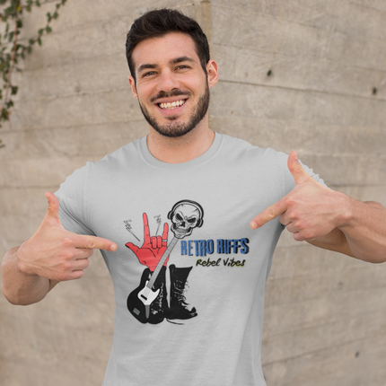 Retro Riffs and Rebel Vibes Classic Tee