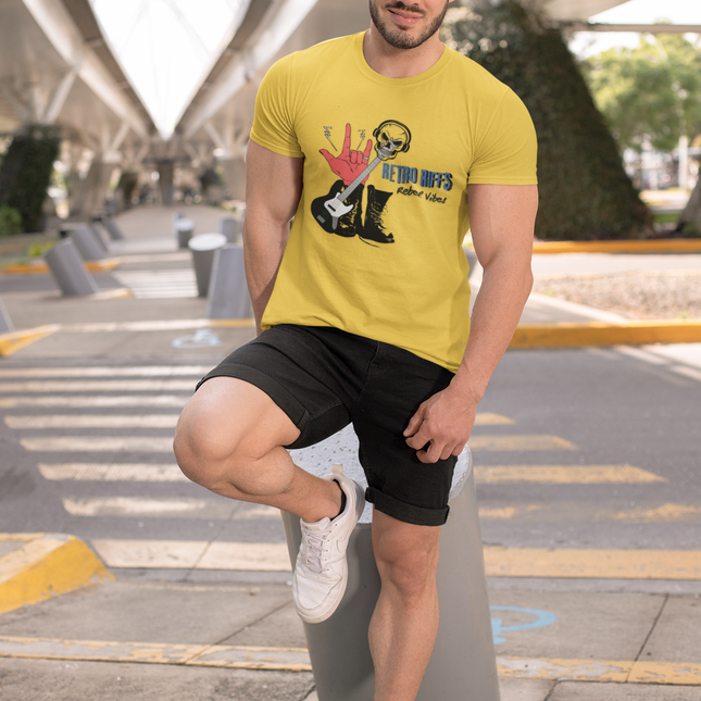 Retro Riffs and Rebel Vibes Classic Tee