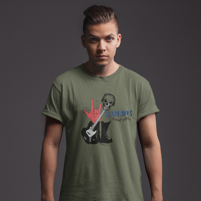 Retro Riffs and Rebel Vibes Classic Tee