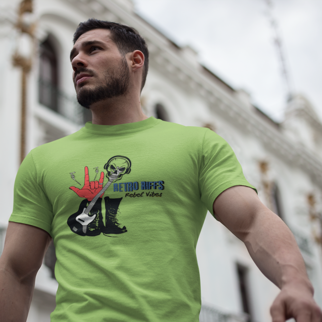 Retro Riffs and Rebel Vibes Classic Tee