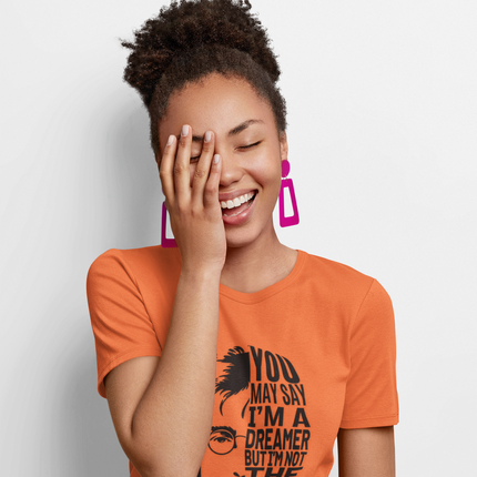 T-shirt sculpté avec paroles de « Dreamer » de John Lennon 