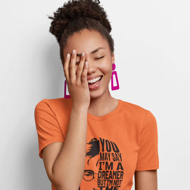 T-shirt sculpté avec paroles de « Dreamer » de John Lennon 