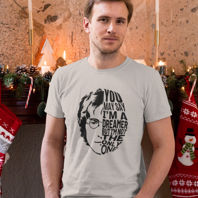John Lennon Quote Dreamer Classic Tee