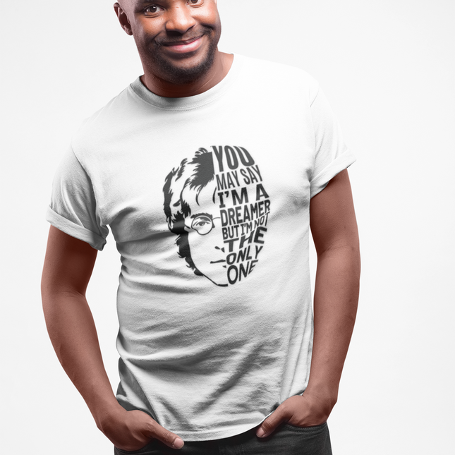 John Lennon Quote Dreamer Classic Tee