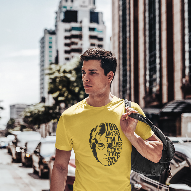 John Lennon Quote Dreamer Classic Tee