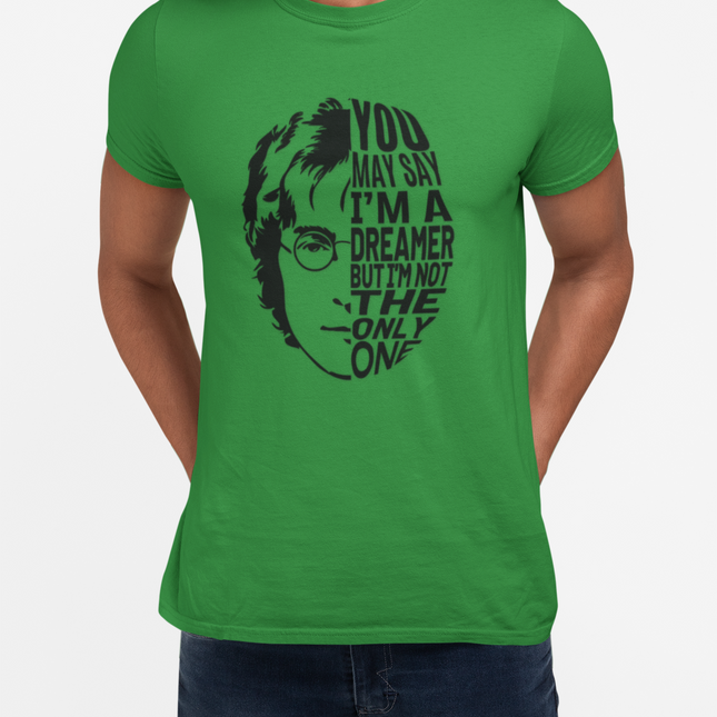 John Lennon Quote Dreamer Classic Tee