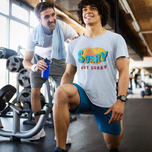 Colorful 'Sorry Not Sorry' Classic Tee