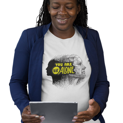 'You Are Not Alone' Sculpted Tee