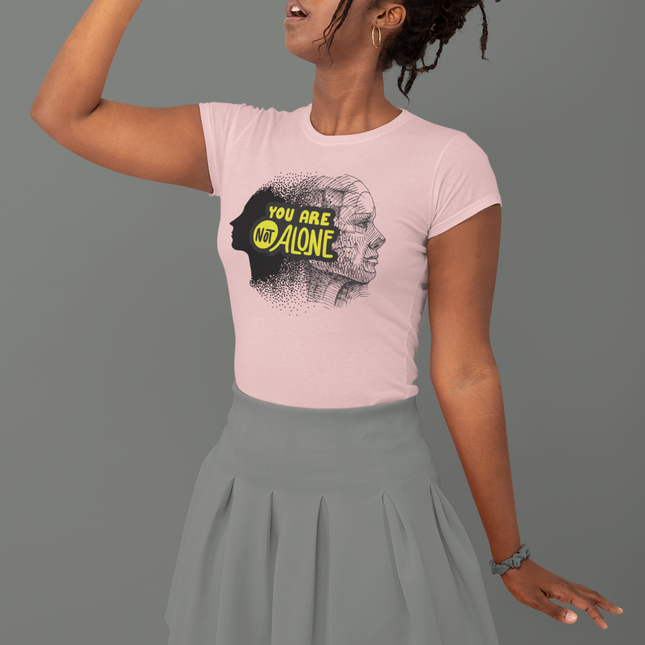 'You Are Not Alone' Sculpted Tee