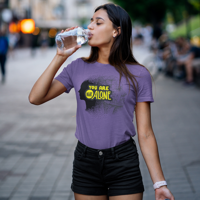 'You Are Not Alone' Sculpted Tee