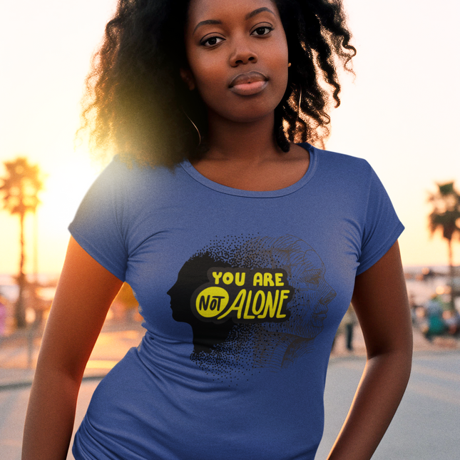 'You Are Not Alone' Sculpted Tee