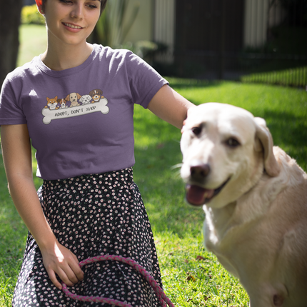 Adoptez le t-shirt sculpté « Don't Shop » 