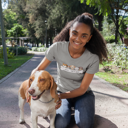 Adoptez le t-shirt sculpté « Don't Shop » 