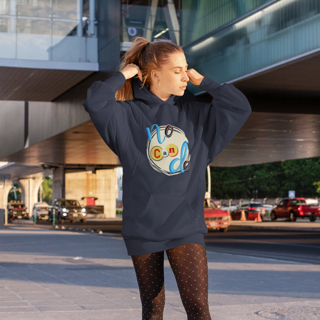 'No Can Do' Motivational Graphic Hoodie