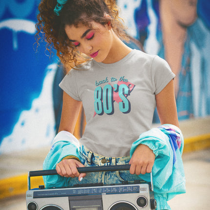 Retro Back to the 80's Sculpted Tee