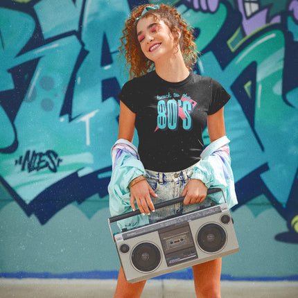 Retro Back to the 80's Sculpted Tee