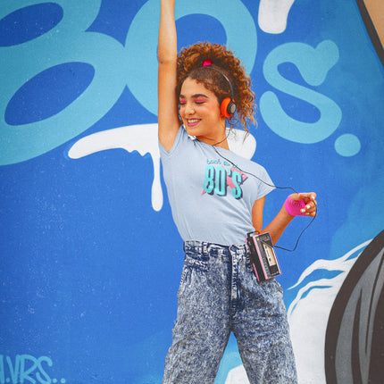 Retro Back to the 80's Sculpted Tee