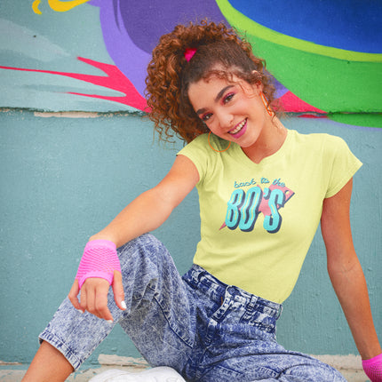 Retro Back to the 80's Sculpted Tee