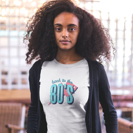 Retro Back to the 80's Sculpted Tee