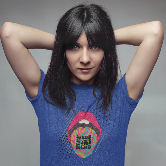 T-shirt sculpté « Soyez gentil » 