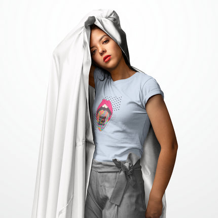 T-shirt sculpté « Soyez gentil » 