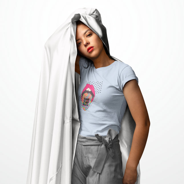 T-shirt sculpté « Soyez gentil » 