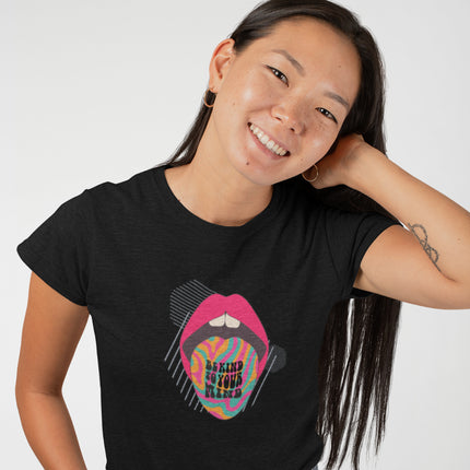 T-shirt sculpté « Soyez gentil » 