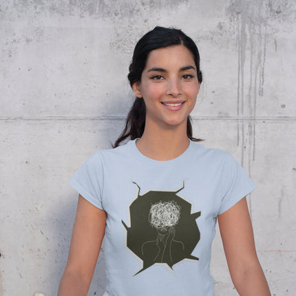 T-shirt sculpté Anxiety 