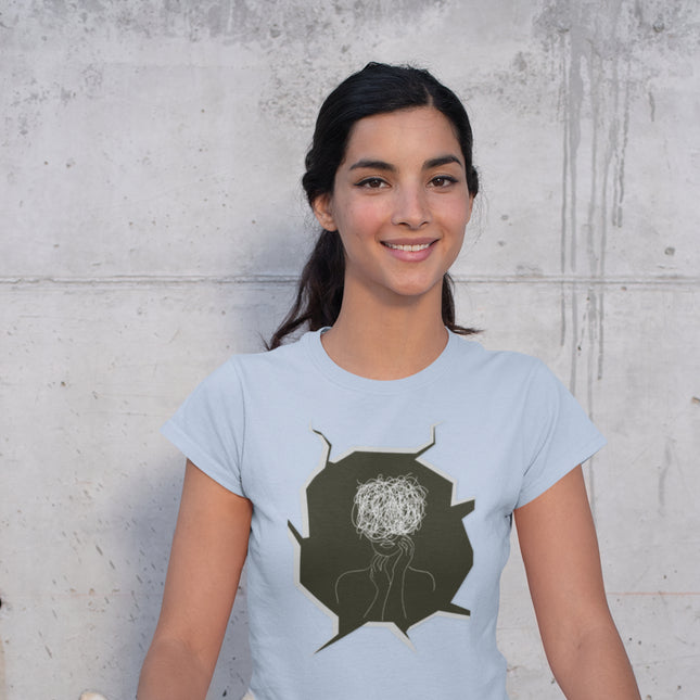 T-shirt sculpté Anxiety 