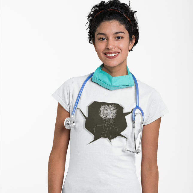 T-shirt sculpté Anxiety 