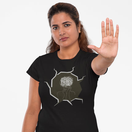 T-shirt sculpté Anxiety 