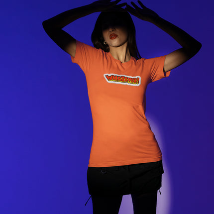 Fun Graphic Tee - 'Whatever!' Sculpted Tee