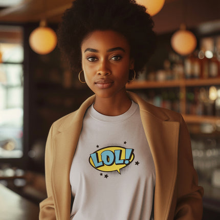 LOL Graphic Sculpted Tee