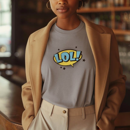 LOL Graphic Sculpted Tee