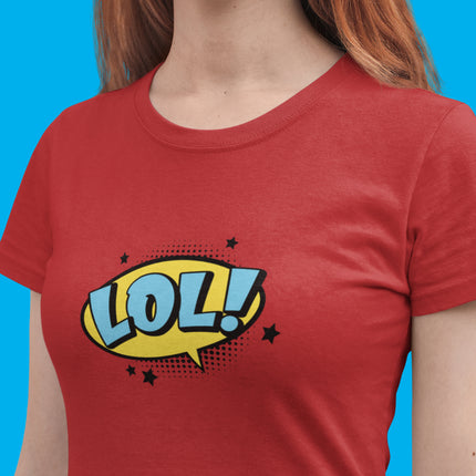 LOL Graphic Sculpted Tee